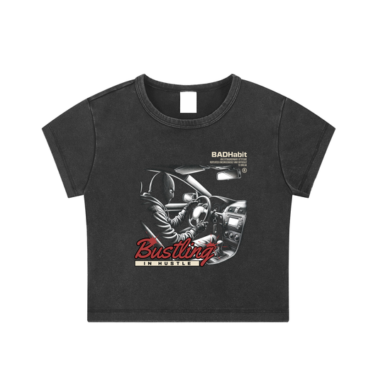 HUSTLING CROP TOP