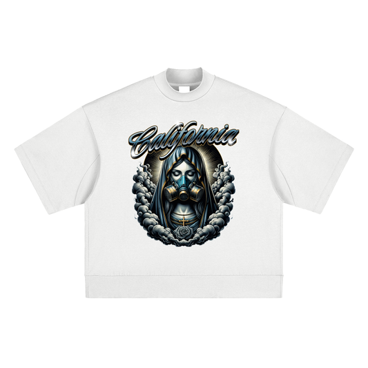 CALIFORNIA MOCK NECK TEE